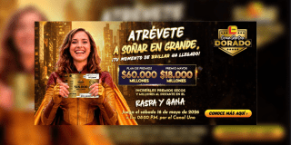 Imagen de la pieza gráfica de la Lotería de Bogotá.