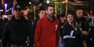 Foto del operativo de espacio público en el barrio Galerías de Teusaquillo en Bogotá.