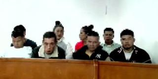 Ocho capturados de la banda 'Los Olivares'