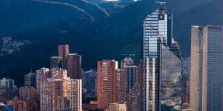 Foto panorámica de Bogotá