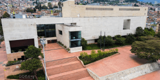 Fotografía de la sede del Archivo de Bogotá