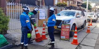Foto que muestra trabajadores de Enel Colombia 
