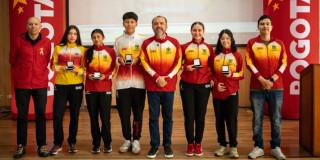 reconocimiento a deportistas Juegos de la Juventud
