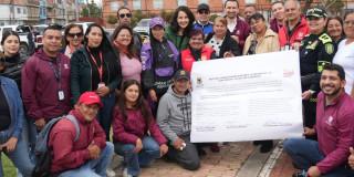 Firma Pacto por el cuidado de las áreas estratégicas de Bogotá