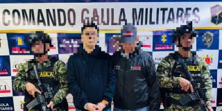 Hombre chino capturado por el Gaula MIlitar.