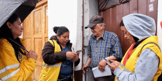 Imagen de funcionarios de Integración Social