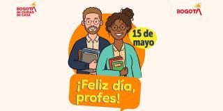 Imagen gráfica relacionada con el Día del Maestro 