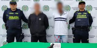 Dos hombres capturados.