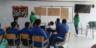 sensibilización colegio Marco Fidel Suárez de Tunjuelito