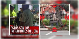 Foto que muestra personas con residuos en las manos