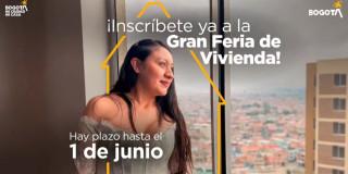 Imagen gráfica relacionada con las inscripciones virtuales para la Gran Feria de Vivienda Mi Casa en Bogotá 2026.