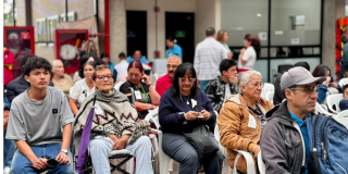 Foto de ciudadanos de la localidad de Kennedy 