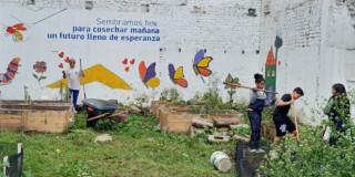 intervenciones ambientales en Hogar Amanecer