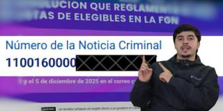Video explicativo sobre la diferencia entre número de incidente y número de noticia criminal.