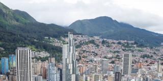 Foto panorámica de Bogotá