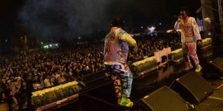 Imagen de una de las agrupaciones participantes en este festival.