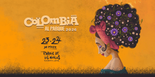 Imagen del cartel oficial de Colombia al Parque 2026.