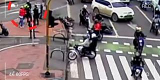 Imagen registrada del incidente por cámara de seguridad.