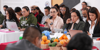 Foto de una charla ciudadana 
