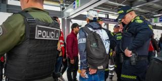 Operativo interinstitucional en la troncal Caracas