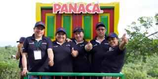 Cinco emprendedores de Sumapaz sonriendo