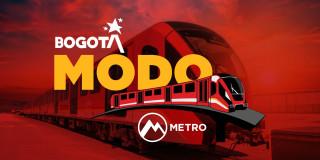 Pieza gráfica Bogotá Modo Metro