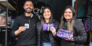 Foto de empresarios y empresarias de calzado en Bogotá.