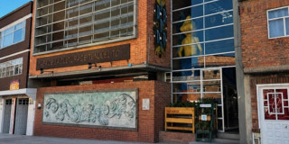 Foto de la Casa de la Cultura de Tunjuelito, al sur de Bogotá.