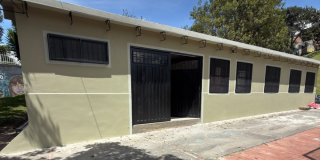 Foto de un Salón Comunal en la localidad de Ciudad Bolívar 