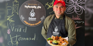 Foto de uno de los restaurantes participantes en el festival 'Descubre los Sabores de Engativá' en Bogotá.