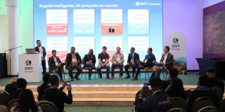 Foto del evento de presentación del Geoportal de Turismo de Bogotá.