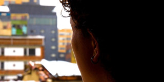 Foto de uno de los jóvenes del programa ‘Justicia que transforma’ en Bogotá.