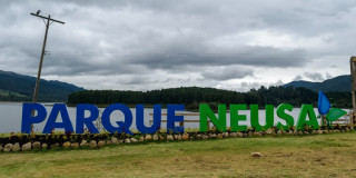 Foto del embalse del Neusa en Cundinamarca.