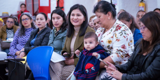 Foto de un encuentro ciudadano en la localidad de Fontibón
