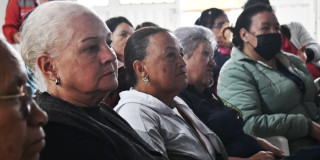 Foto de personas que participaron en un evento del Metro