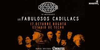 Imagen del grupo Fabulosos Cadillacs celebran 40 años el 17 de octubre en Bogotá en el Estadio de Techo