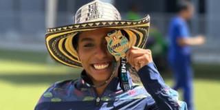 Natalia Linares medallista de oro en Iberoamericano de Atletismo de Lima, Perú