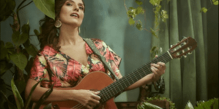 Imagen de la cantautora colombiana Victoria Sur.