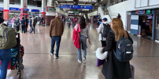 Foto de una de las sedes de la Terminal de Transporte de Bogotá.