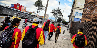 Foto de funcionarios del Distito en un operativo de control 