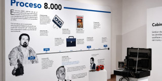 Foto de una de las exposiciones del Museo de la Fiscalía General de la Nación.