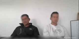 Dos funcionarios judicializados.
