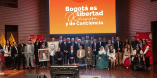 Participantes del conversatorio 'La Idea de Dios en la Gestión Pública'