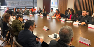 Reunión interinstitucional en Bogotá para coordinar acciones de prevención y respuesta ante la llegada del fenómeno de El Niño.