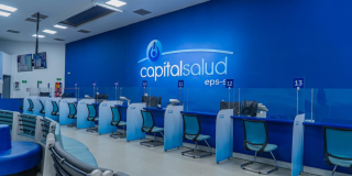 Foto de una sede de Capital Salud en Bogotá.