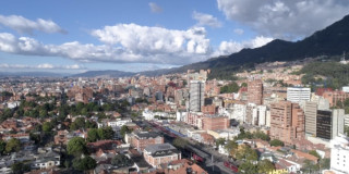 Panorámica de Bogotá.