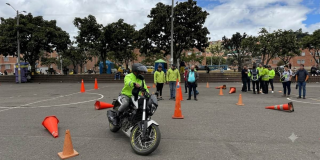 Foto de un evento de Secretaría de Movilidad. 