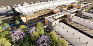 Render del Metro de la estación 2 