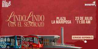 Pieza gráfica de TransMilenio 