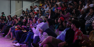 Imagen de varias pesonas en un evento en el CEFE Chapinero.